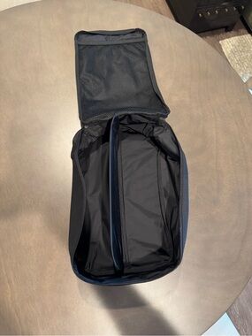 Away Black Travel Shoe Organizer with Mesh Pocket